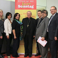Tagung Recht auf Sonntag 2014 vlnr: Oliver Röpke, Maria Gluchman, Renate Anderl, Barbara Schröding, Bischof Ludwig Schwarz, Peko Baxant, Karl Proyer, Willibald Steinkellner, Franz Georg Brantner © Karoline Bloderer / Tagung Recht auf Sonntag 2014 vlnr: Oliver Röpke, Maria Gluchman, Renate Anderl, Barbara Schröding, Bischof Ludwig Schwarz, Peko Baxant, Karl Proyer, Willibald Steinkellner, Franz Georg Brantner © Karoline Bloderer Tagung Recht auf Sonntag 2014 vlnr: Oliver Röpke, Maria Gluchman, Renate Anderl, Barbara Schröding, Bischof Ludwig Schwarz, Peko Baxant, Karl Proyer, Willibald Steinkellner, Franz Georg Brantner © Karoline Bloderer