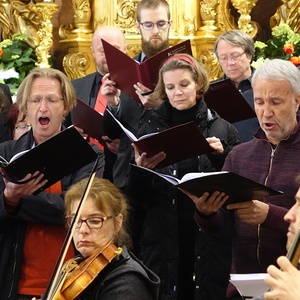 Einspielprobe für das musica sacra-Konzert „Erschallet, ihr Himmel, erfreue dich, Erde“