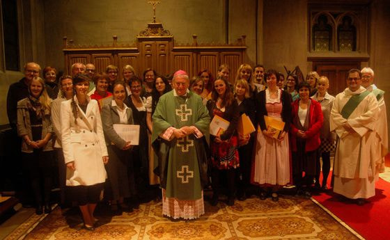 Die gesendeten ReligionslehrerInnen. © Diözese Linz