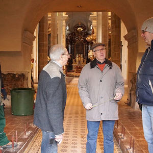 Ausräumen der Kirche am 29.01.2016