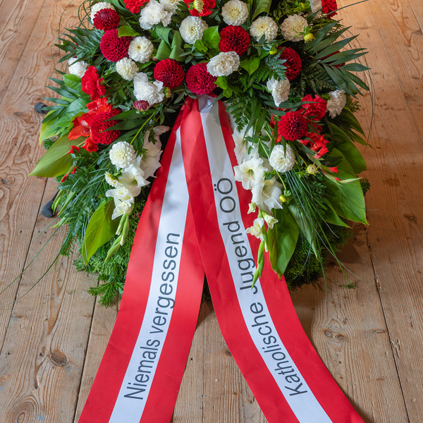 Gedenkfeier in Ternberg / Jack Haijes 15. Gedenkfeier an die Opfer des ehemaligen KZ Außenlagers Ternberg unter dem Thema „Zivilcourage“
