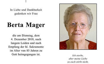 Berta Mager