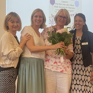 V.l.n.r. Christa Steinbüchler, Michaela Leppen, Margit Schmidinger, Karin Limberger